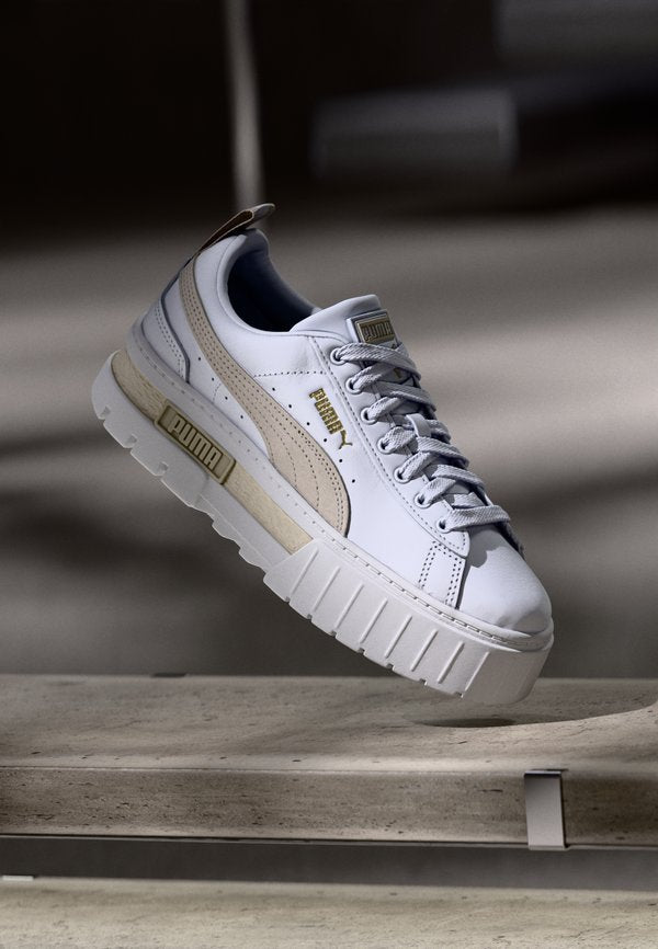 Puma MAYZE LTH WN'S - Trainers - white/peyote