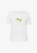 s.Oliver T-SHIRT - Print T-shirt - weiß