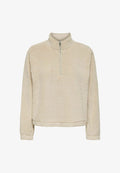 ONLY ONLNEW DALLAS HIGHNECK  - Fleece jumper - pumice stone