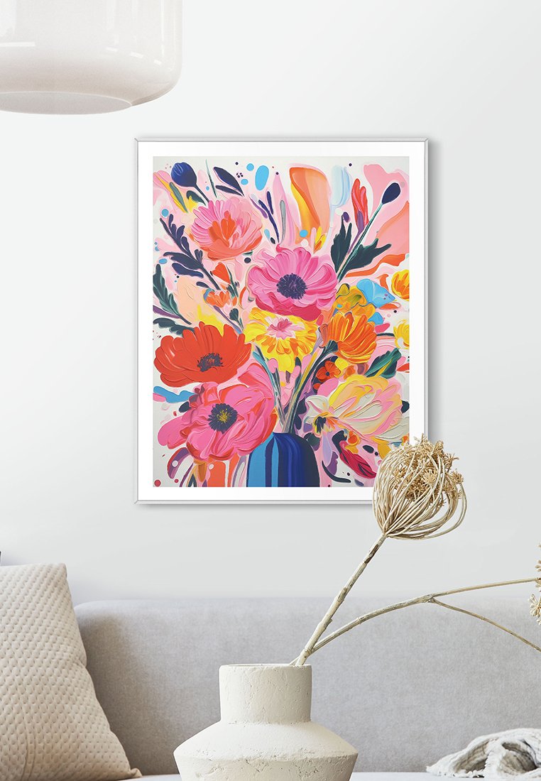 Orange Wallz SPRING FLOWER VASE