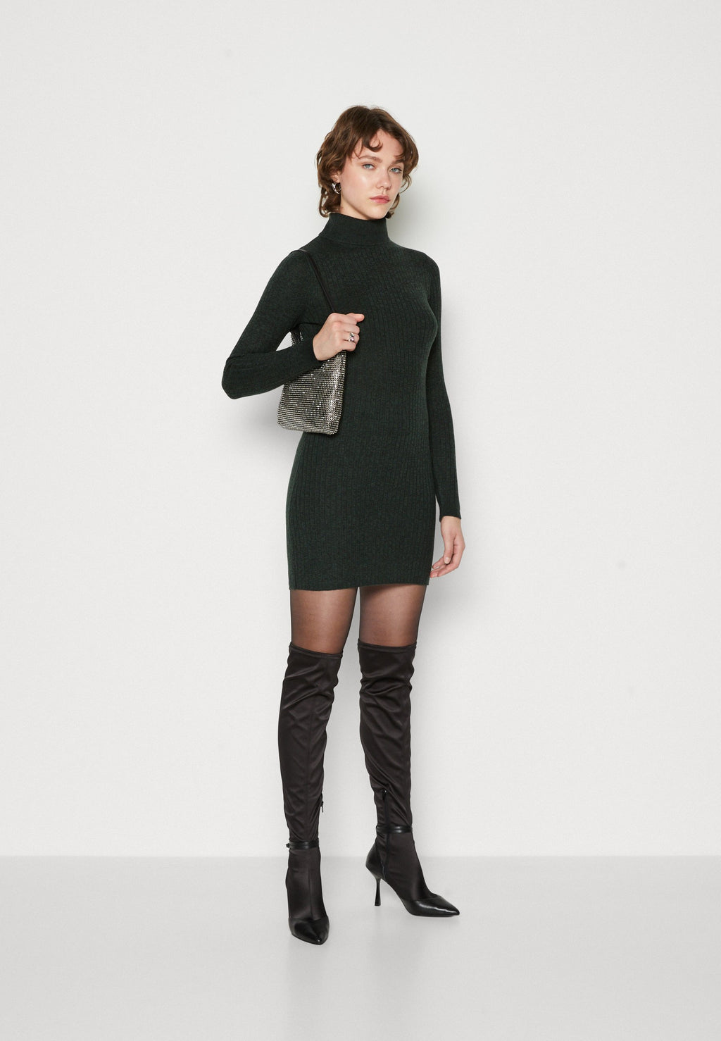 JDY JDYNOVALEE  ROLL NECK DRESS