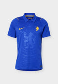 Nike Performance CFC - Polo shirt - bright blue/midwest gold-coloured