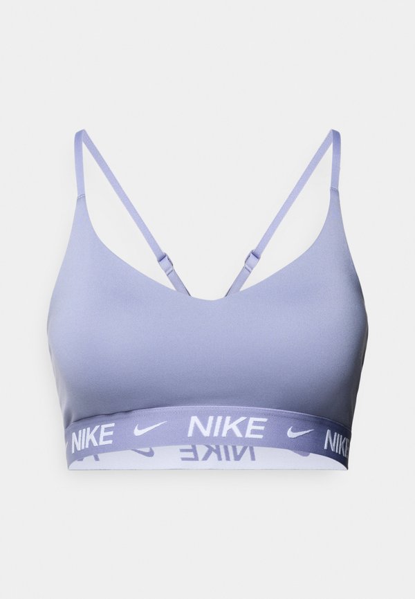 Nike Performance INDY BRA - Light support sports bra - iron purple/white