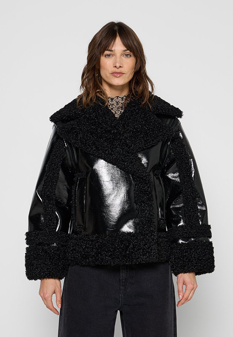 KARL LAGERFELD Kunstlederjacke Media 1