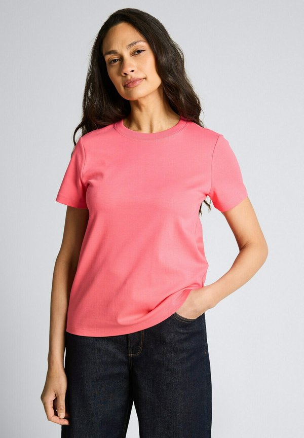 TOM TAILOR Basic T-shirt - soft coral pink