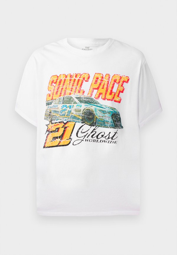 Jack & Jones T- - Print T-shirt - bright white