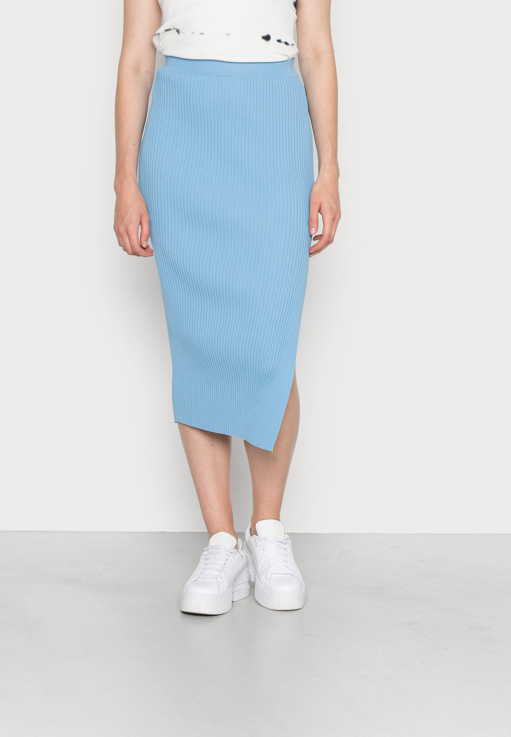 Glamorous BODYCON MIDI SKIRT WITH SPLIT