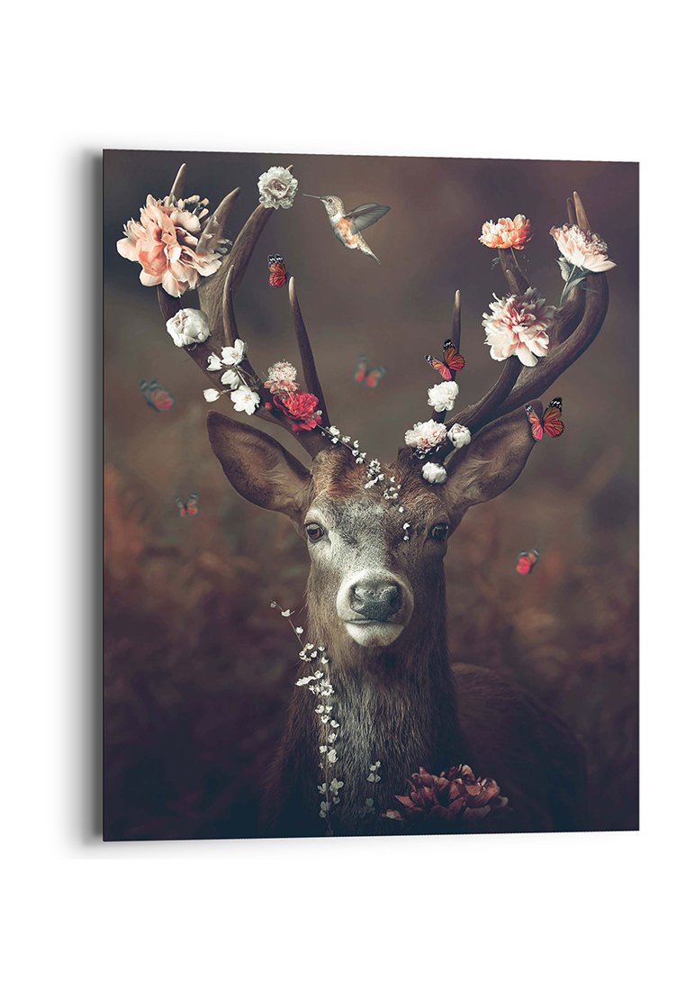Orange Wallz FAUNA FLORA DEER