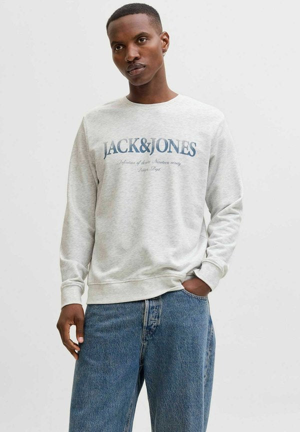 Jack & Jones Sweats Sweats - Sweatshirt - white melange