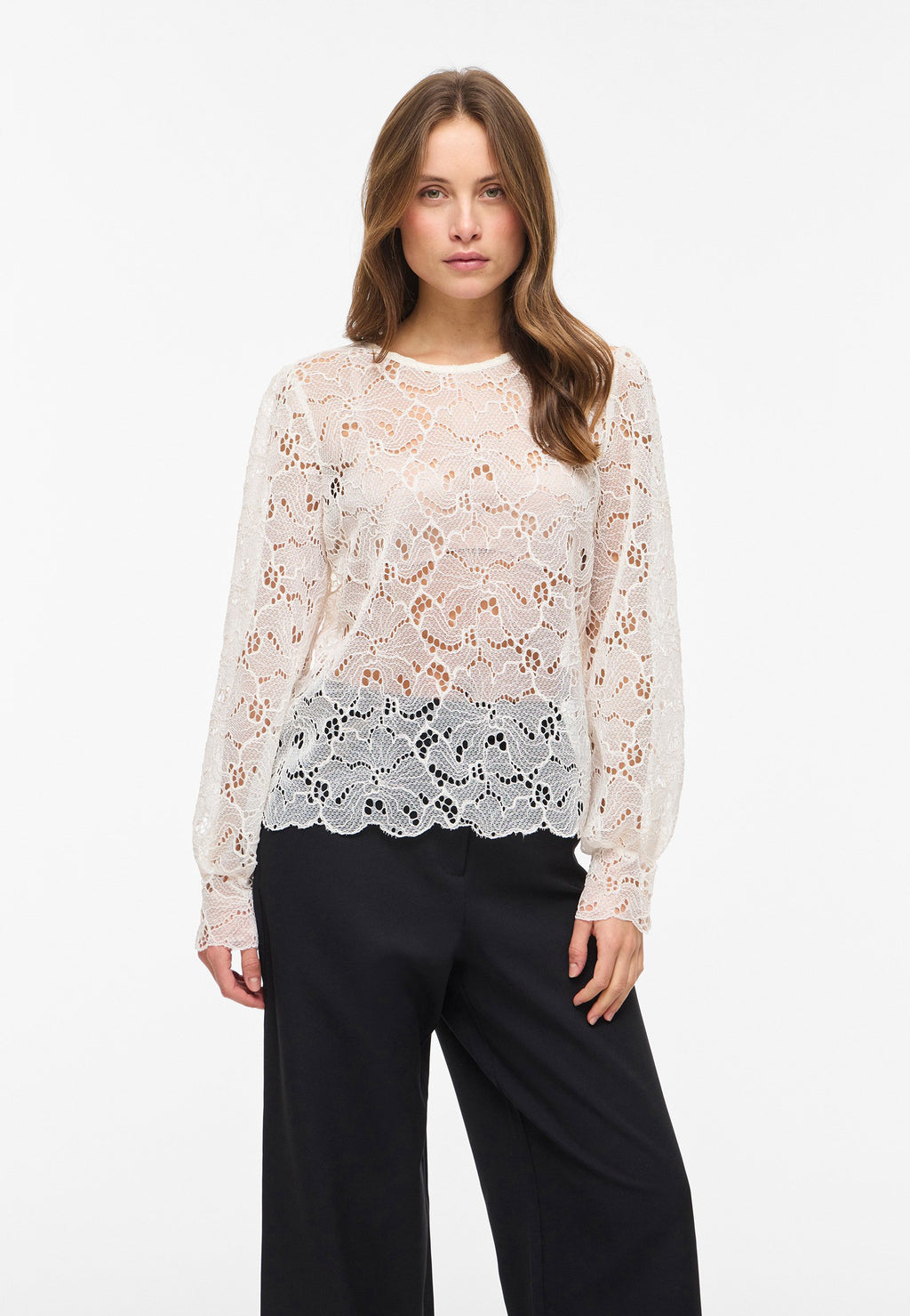 VILA Long Sleeved VIRHEA Lace