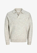 Jack & Jones Knitted Plain Knitted - Jumper - light grey melange