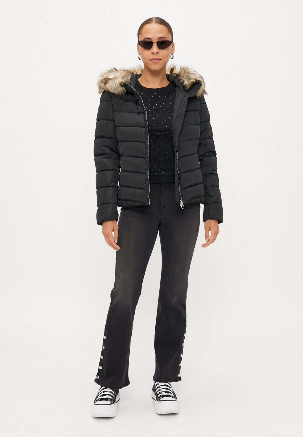 ONLELLAN QUILT HOOD JACKET  Media 2
