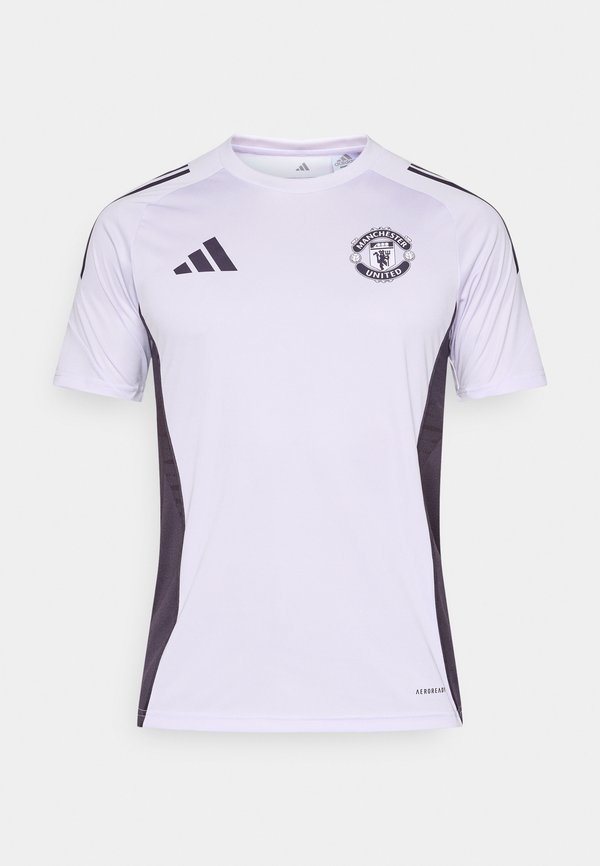 adidas Performance MANCHESTER UNITED 25/26 COMPETITION TRAINING - Club wear - purple tint/aurora black