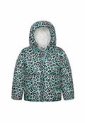 PRINTED HOODED PUFFER Media 1