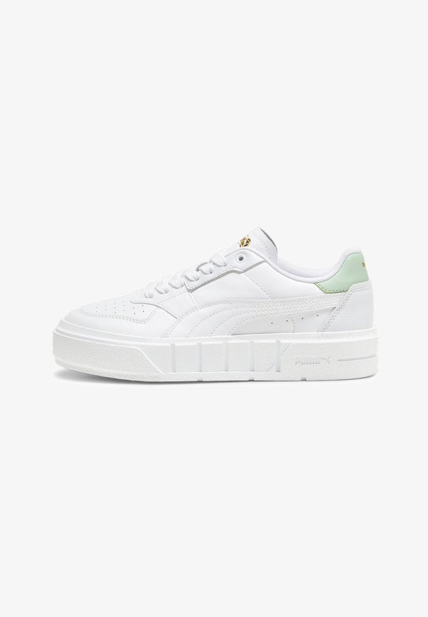 Puma CALI COURT - Trainers - white fresh mint