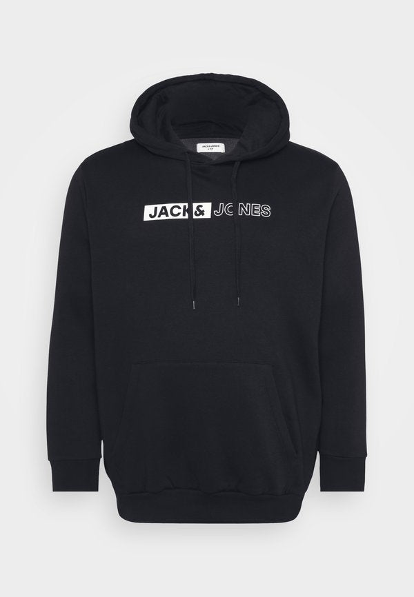 Jack & Jones Plus Size Logo - Hoodie - black