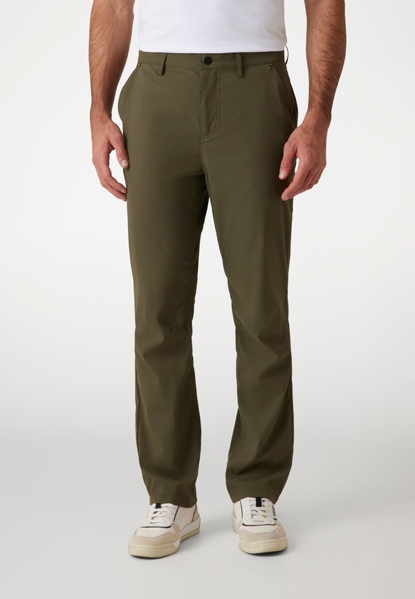 Guess GUESS MID WAIST CHINOHOSE - Chinos - grün