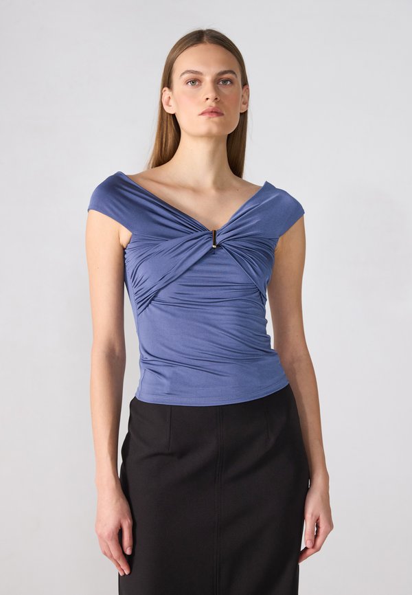 Anna Field OFF SHOULDER DRAPED TOP