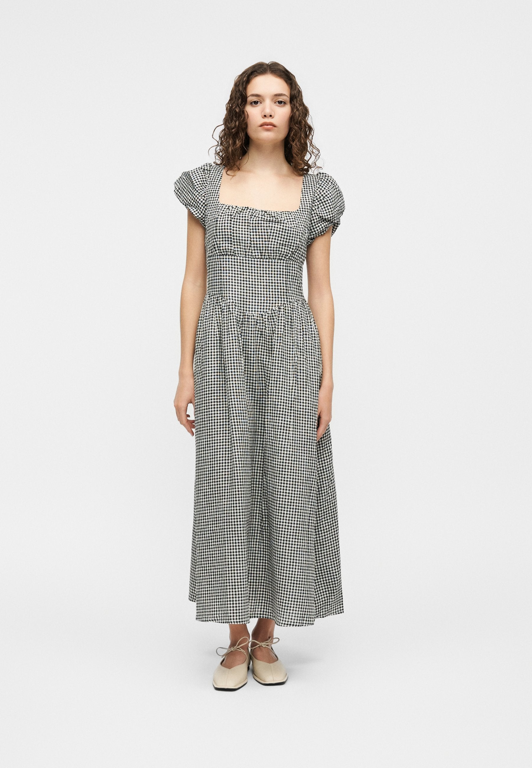 GAP Petite DROPWAIST MAXI DRESS