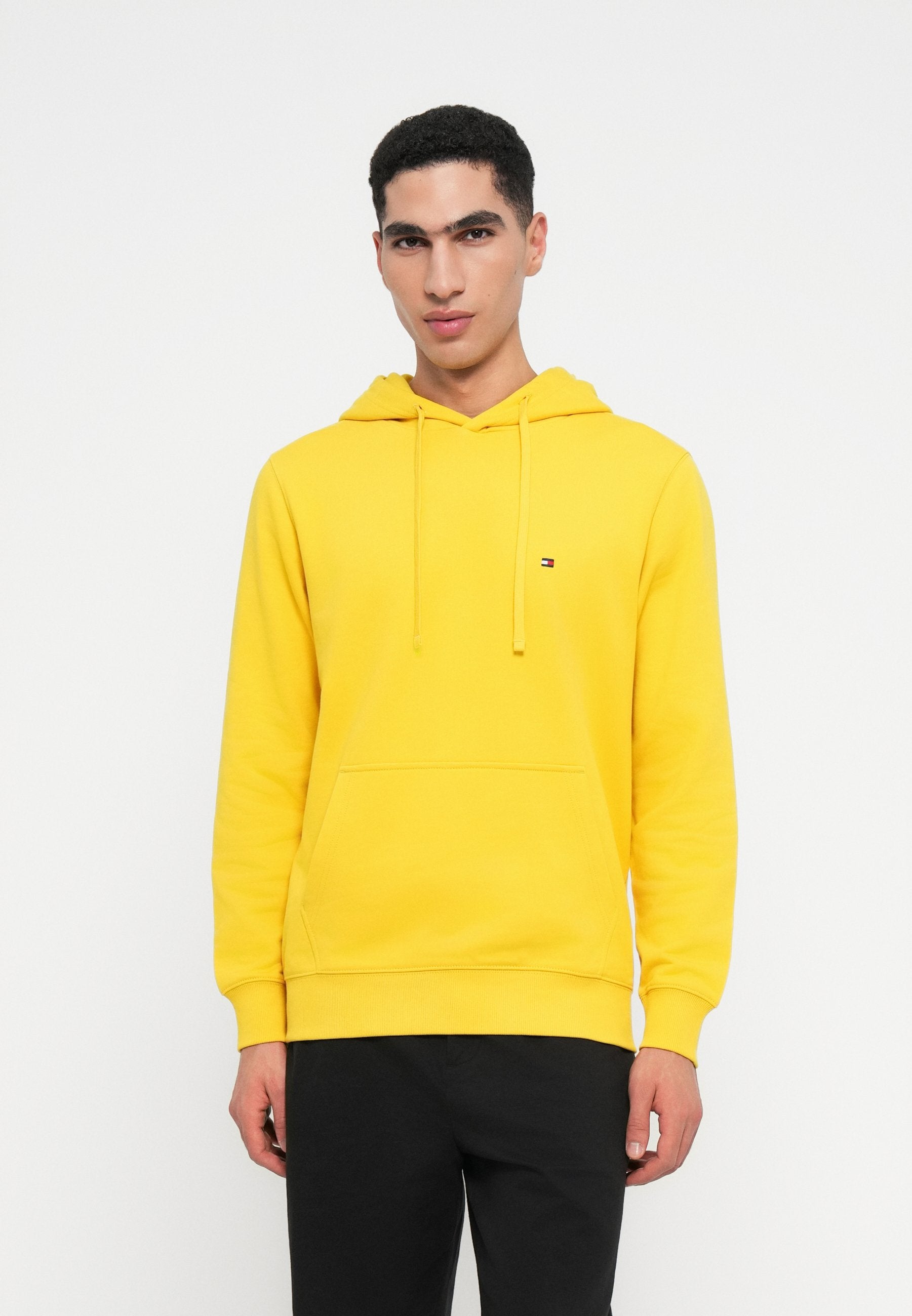 FLAG EMBROIDERY TERRY DRAWSTRING HOODY Media 3