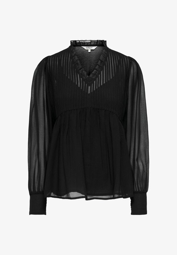 ONLY ONLFEDJA - Blouse - black