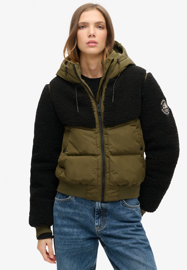 Superdry & Co EVEREST HYBRID - Winter jacket - grey marl jaffa