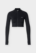 ICANIWILL DEFINE SEAMLESS CROPPED ZIP JACKET