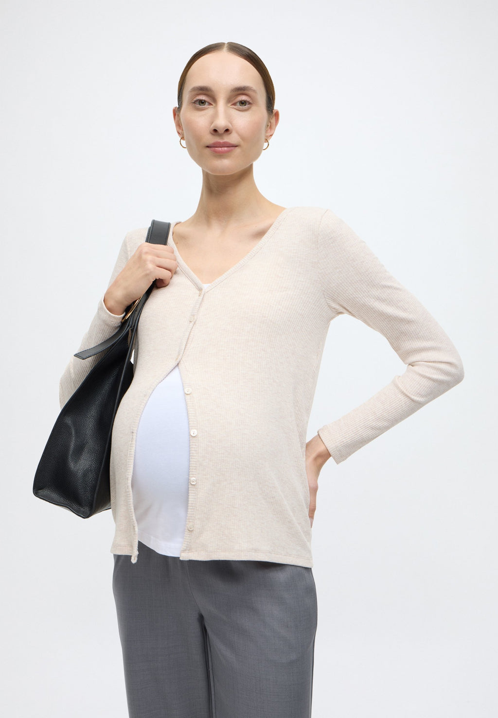 ONLY MATERNITY OLMHATTIE-LANA LIFE HW W MEL PANT