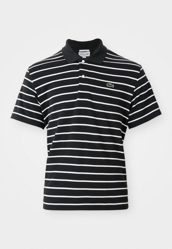 Lacoste UNISEX - Polo shirt - black/white