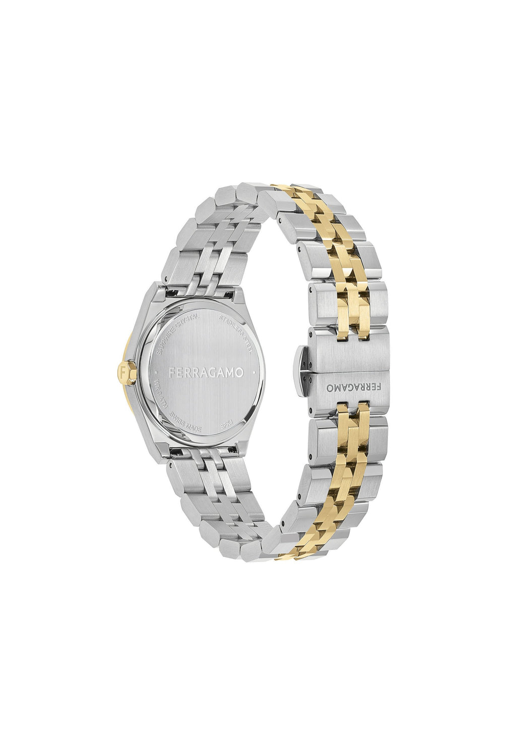 WATCH VEGA DUO 28MM QTZ C/BICO SS IPCH D/WHITE MOP B/BICO SS Media 2