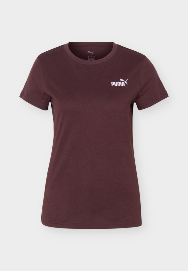 Puma SMALL NO. 1 LOGO TEE - Basic T-shirt - chocolate fondue