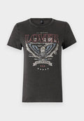 ONLY ONLLUCY REG S/S TOP JRS NOOS - Print T-shirt - black