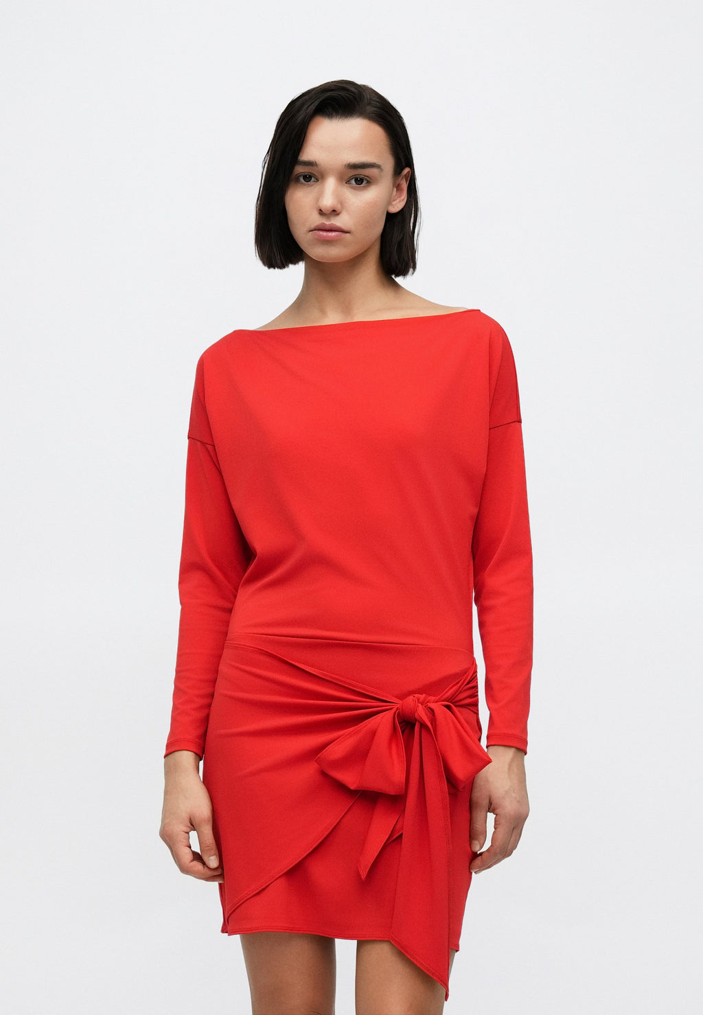 Abercrombie & Fitch DRAPED MINI DRESS