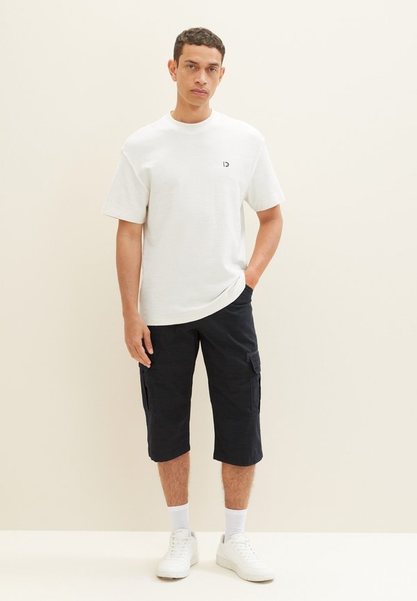 TOM TAILOR Shorts - navy check