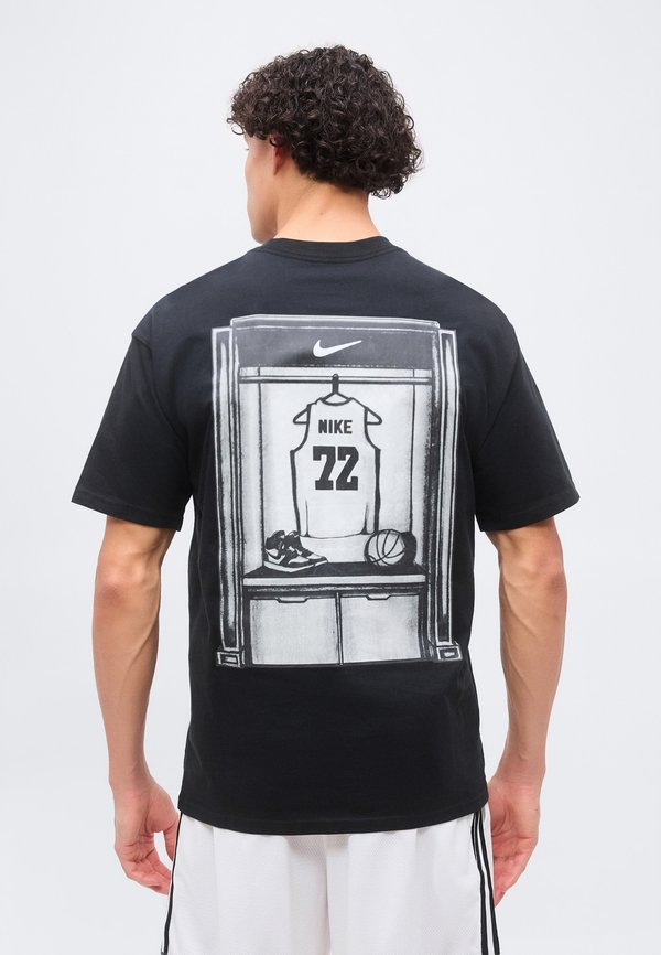 Nike Performance TEE LOCKER - Print T-shirt - black