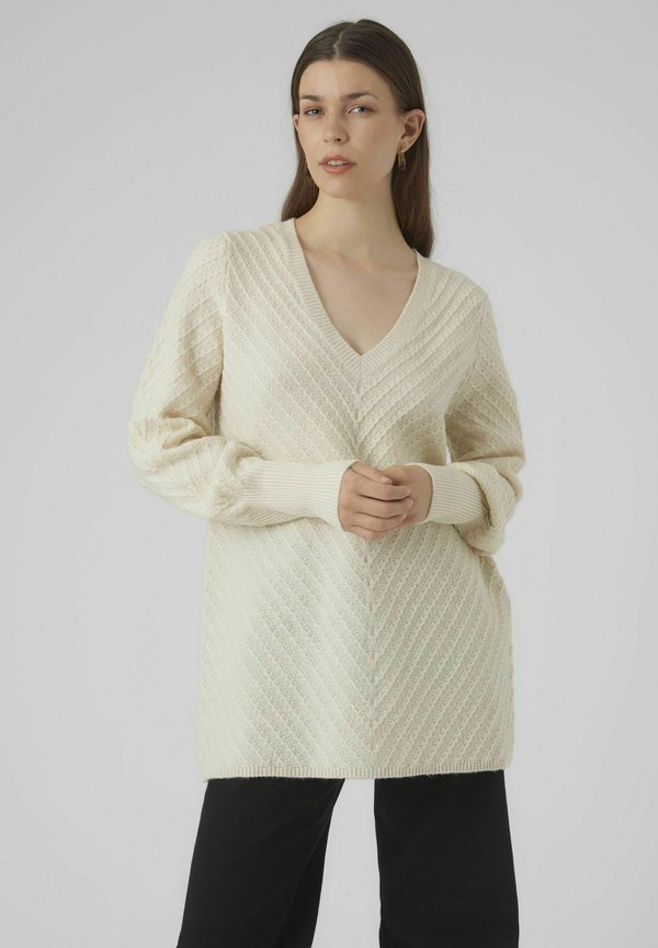 Vero Moda Knitted VMANJASTINNA Knitted - Jumper - birch