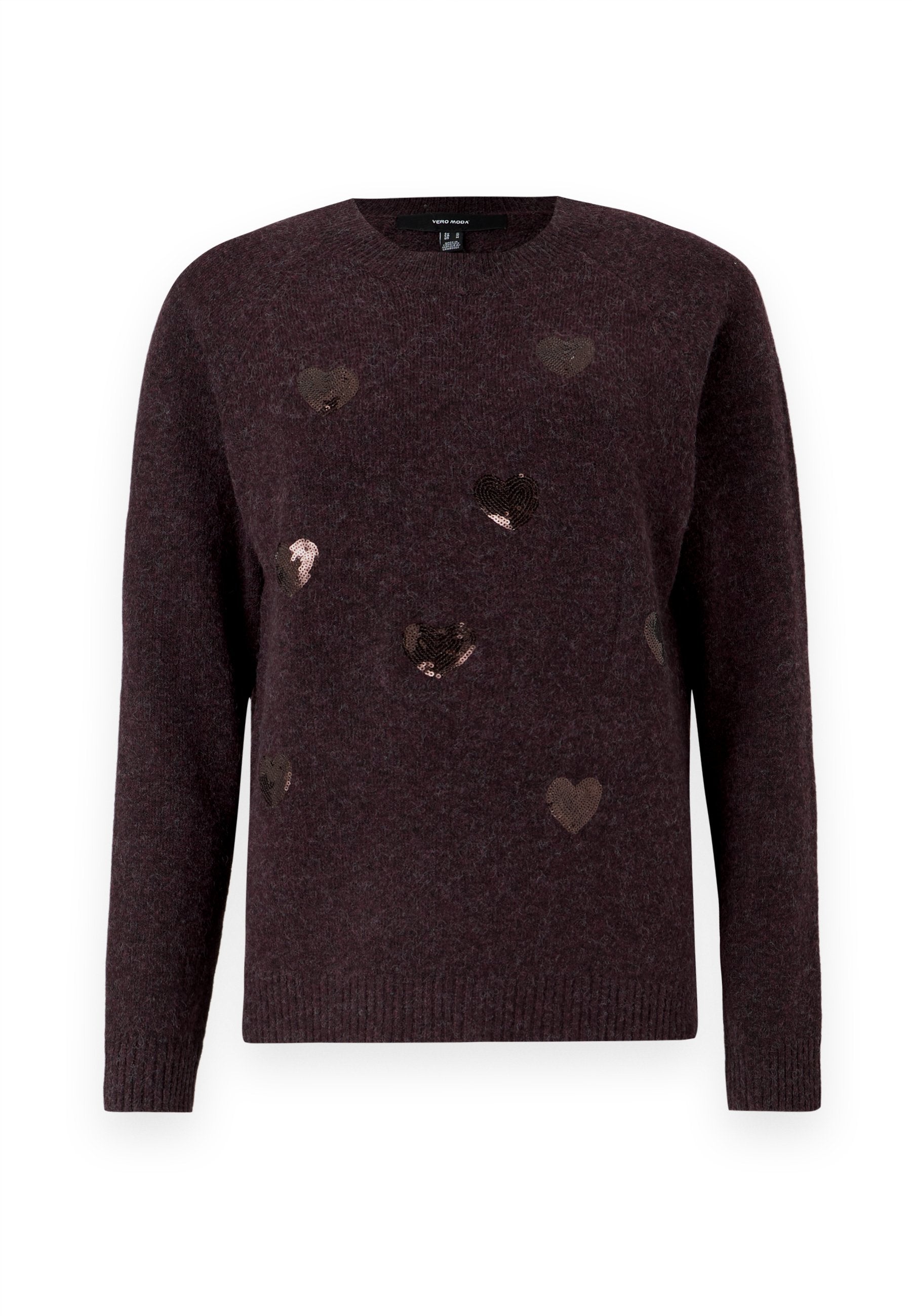 Vero Moda VMDOFFY O NECK SEQUINS PULLOVER
