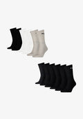 Puma 12 PAIR PACK - Sports socks - schwarz - weiß - grau