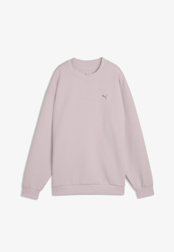 Puma W CLOUDSPUN CREW NECK - Sweatshirt - misty pink
