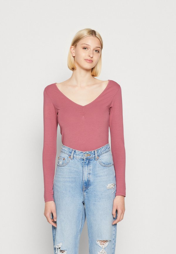 Cotton On LOLA ROUCHED FRONT LONG SLEEVE TOP