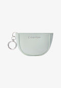 Calvin Klein EMBOSSED MINI POUCH CHARM - Key holder - whispering blue