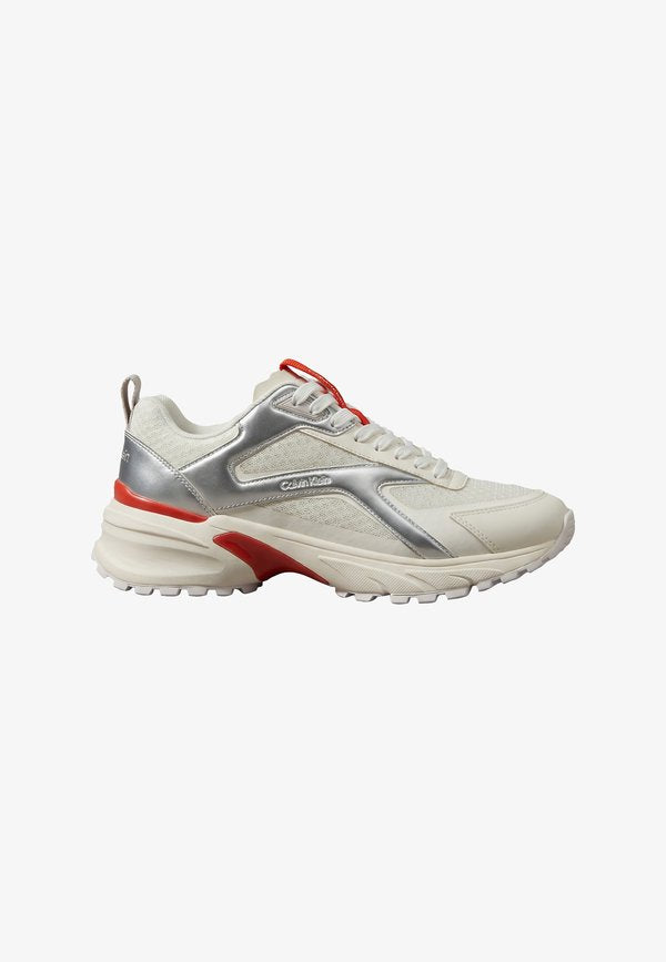 Calvin Klein Trainers - marshmallow silver orange com