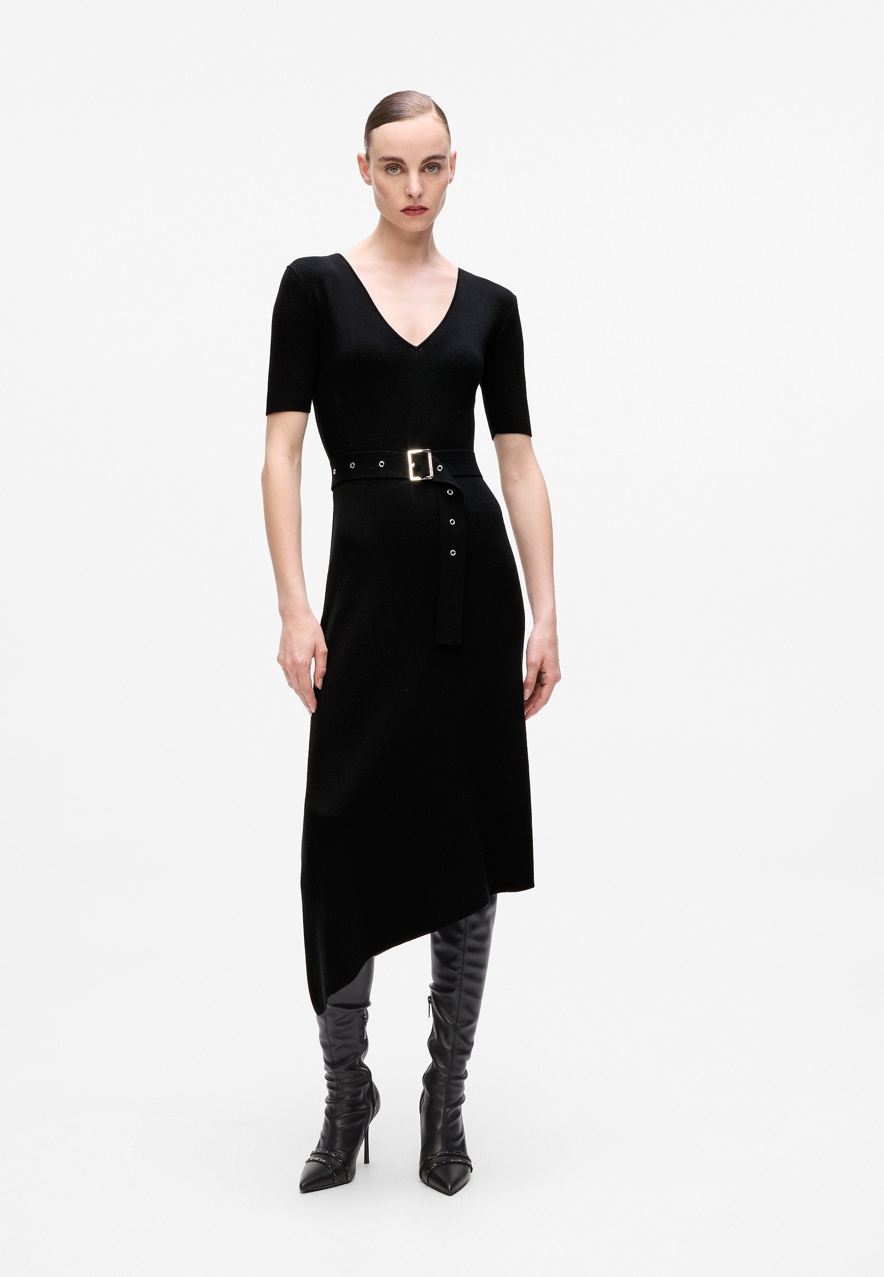 BELTED DRESS Media 3