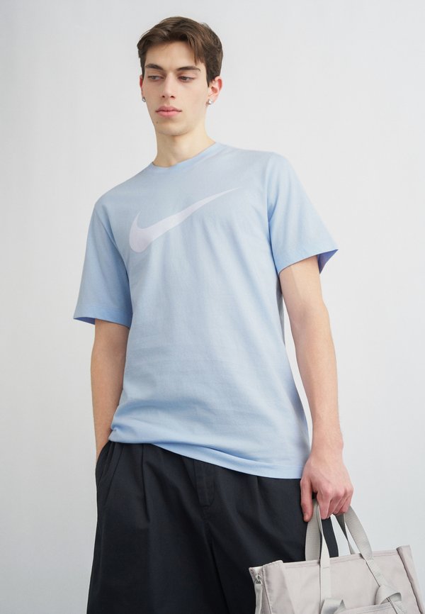Nike Sportswear TEE ICON  - Print T-shirt - hydrogen blue