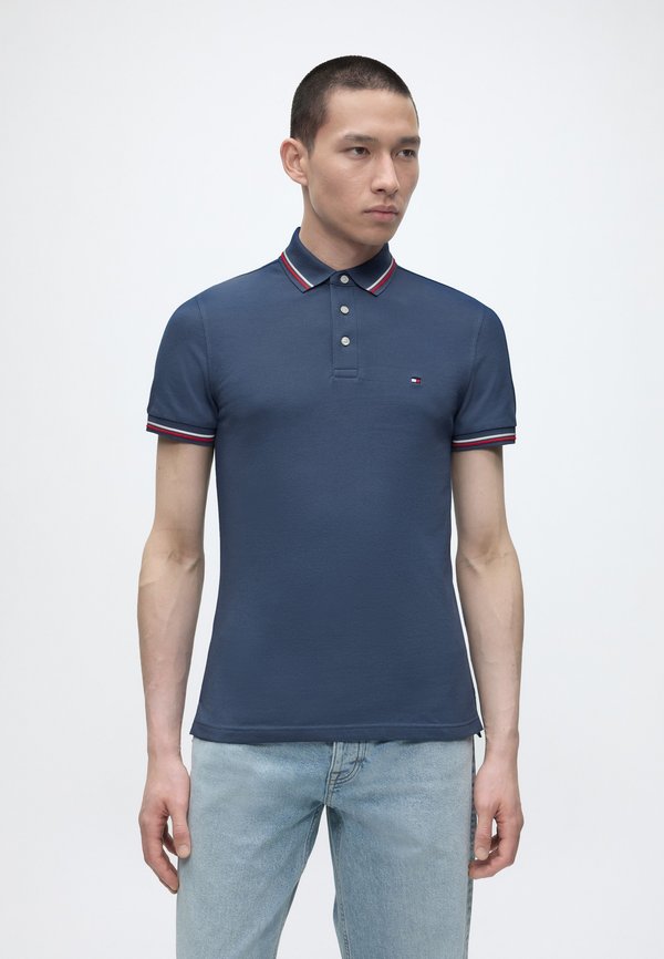 Tommy Hilfiger SLIM FIT - Polo shirt - aegean sea