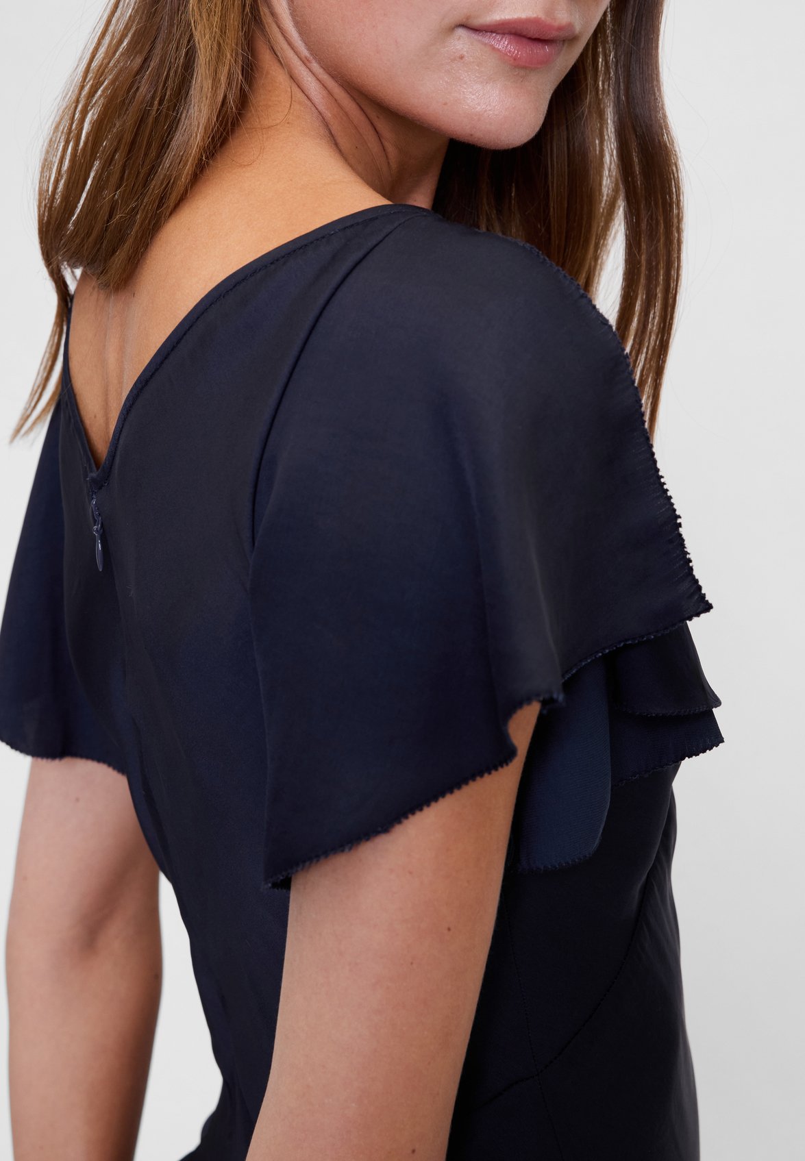 GAP GAPSTUDIO SATIN MIDI DRESS