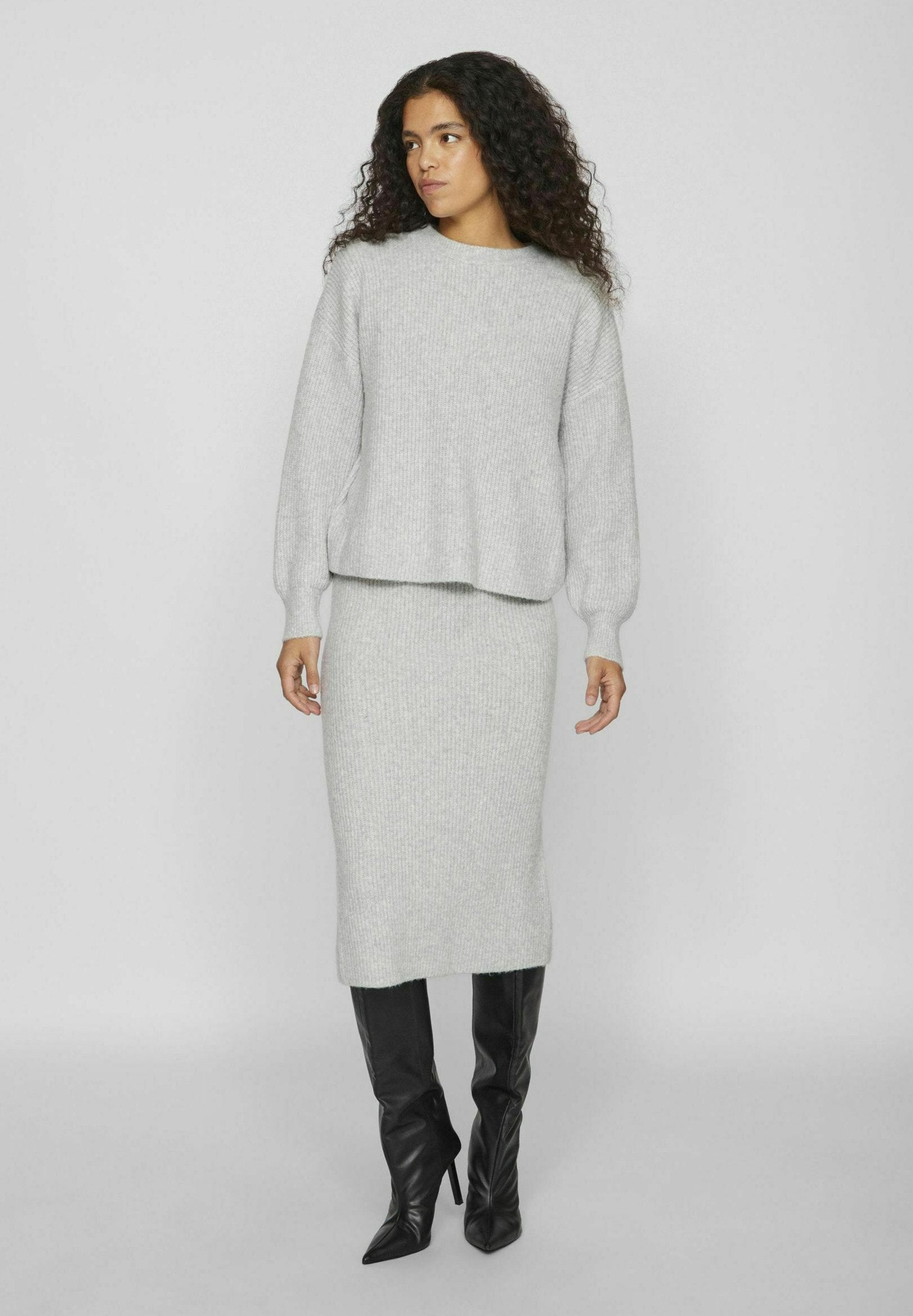 VILA Knitted round neck
