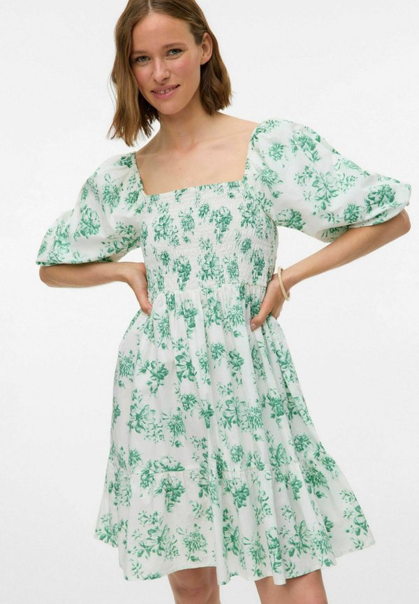 Vero Moda VMNOMIA Short - Day dress - bosphorus