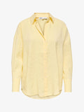 ONLY ONLZAZIMA L/S LOOSE SHIRT WVN - Button-down blouse - double cream