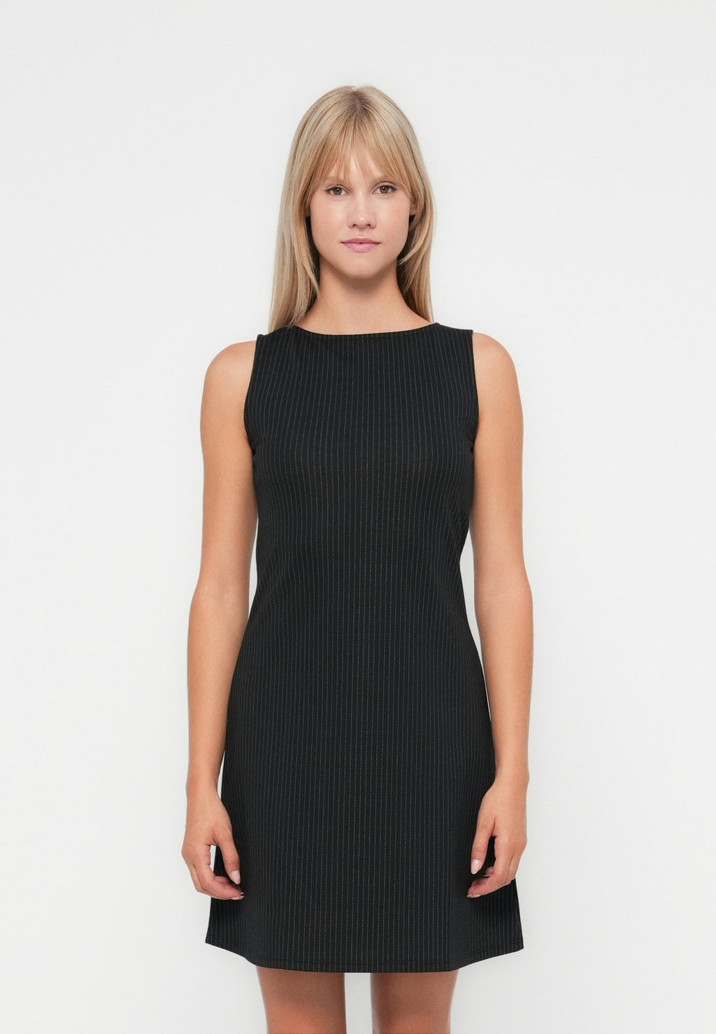 VILA VIJASMINA BOAT NECK SHORT DRESS
